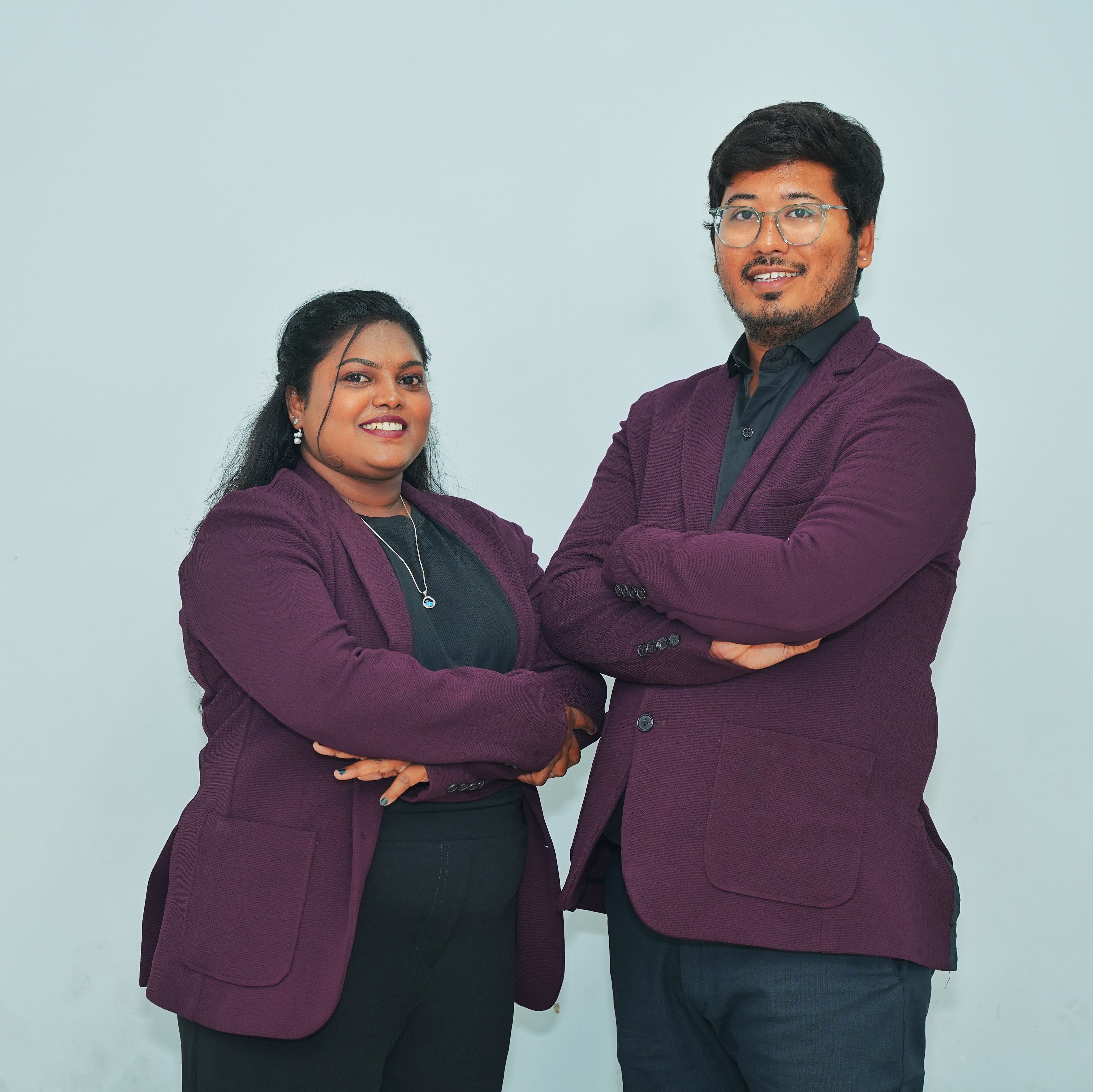 LaSan Media Founders - Sreelatha Royal and Santhosh Rokaya