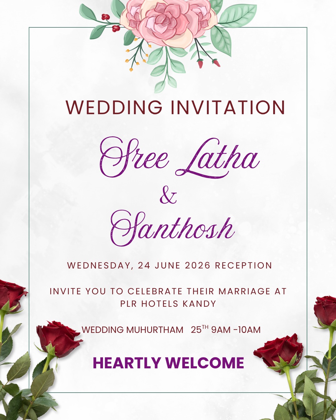Wedding Invitation