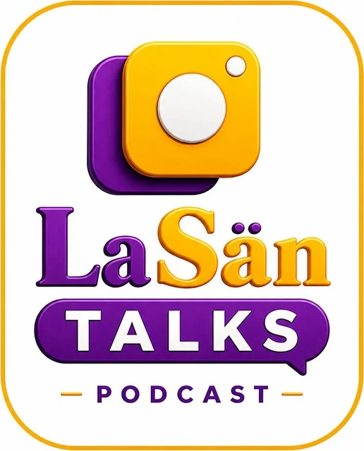 LaSän Talks logo